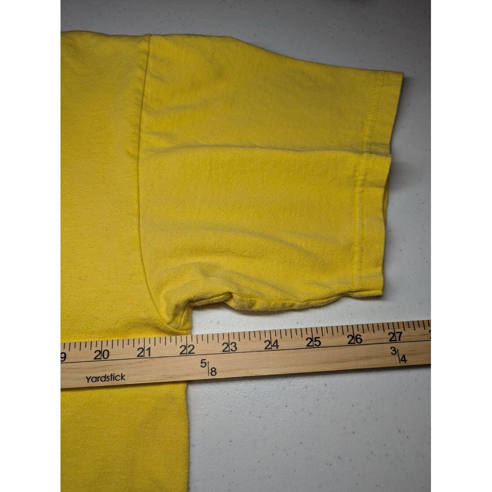 Habitat For Humanity T Shirt Size Large Women Build Atlanta 2005 Vintage Yellow - Picture 7 of 10